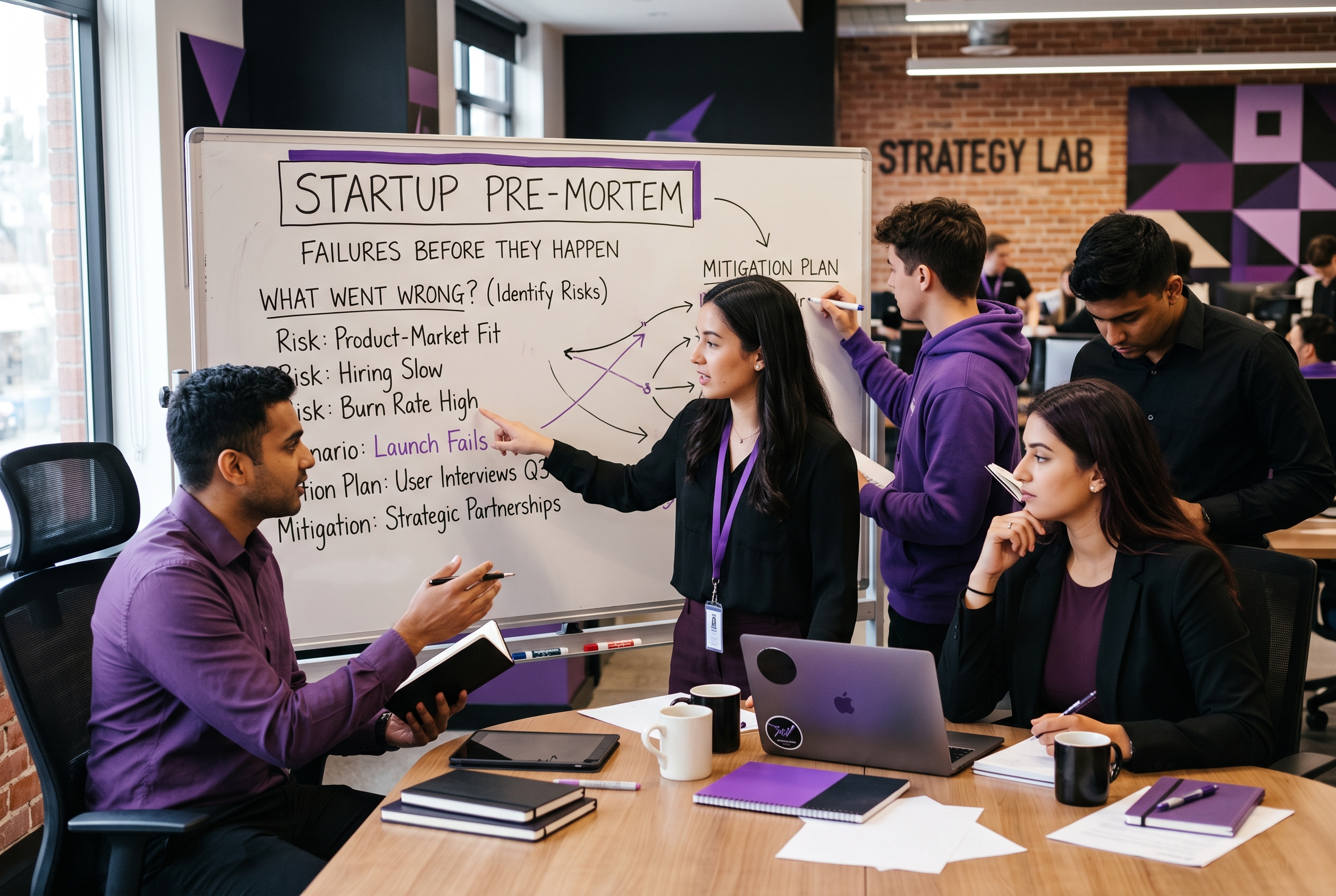 How Does a Pre-Mortem Help Startups?