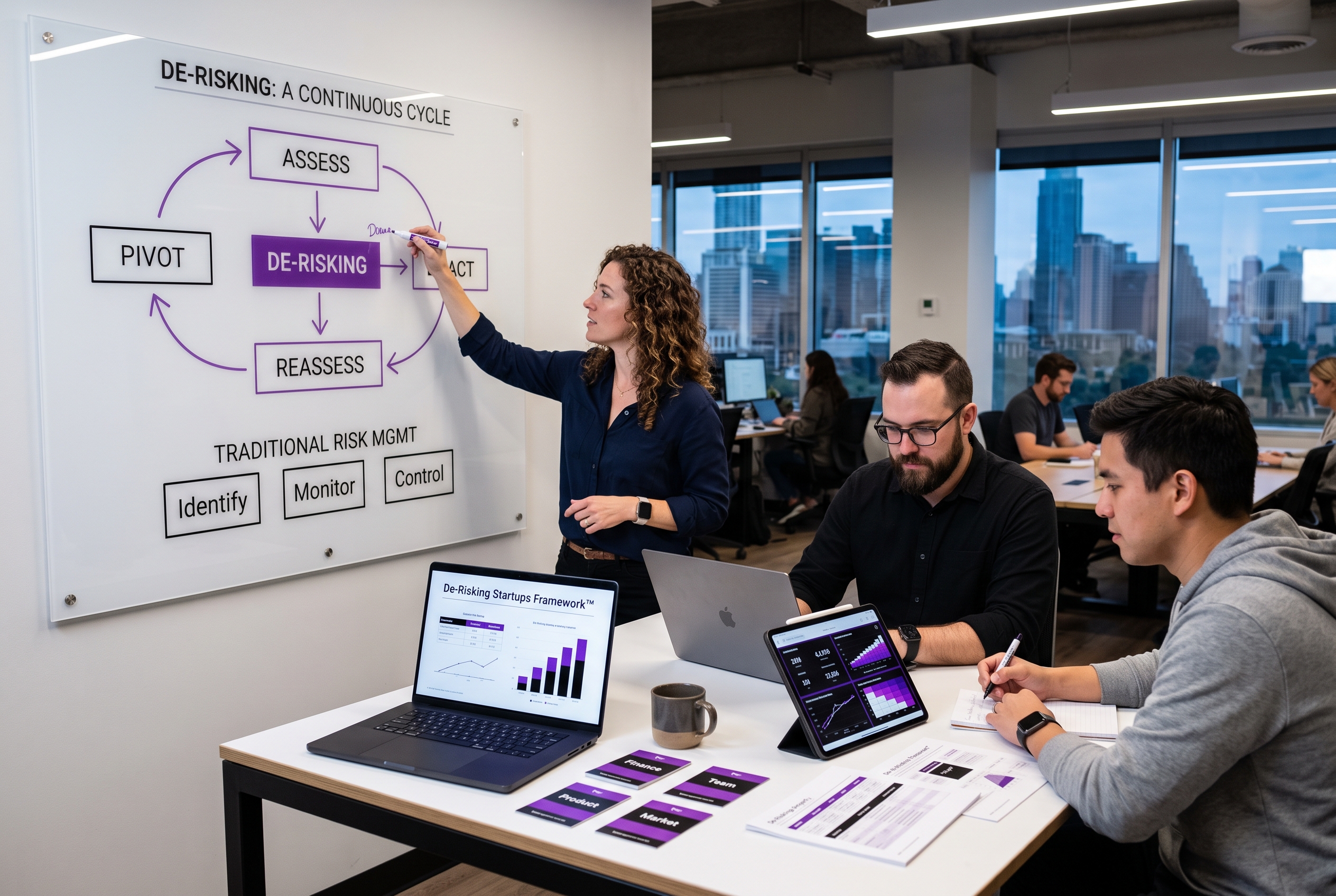 What Is the Difference Between Startup Risk Management and Startup De-Risking?